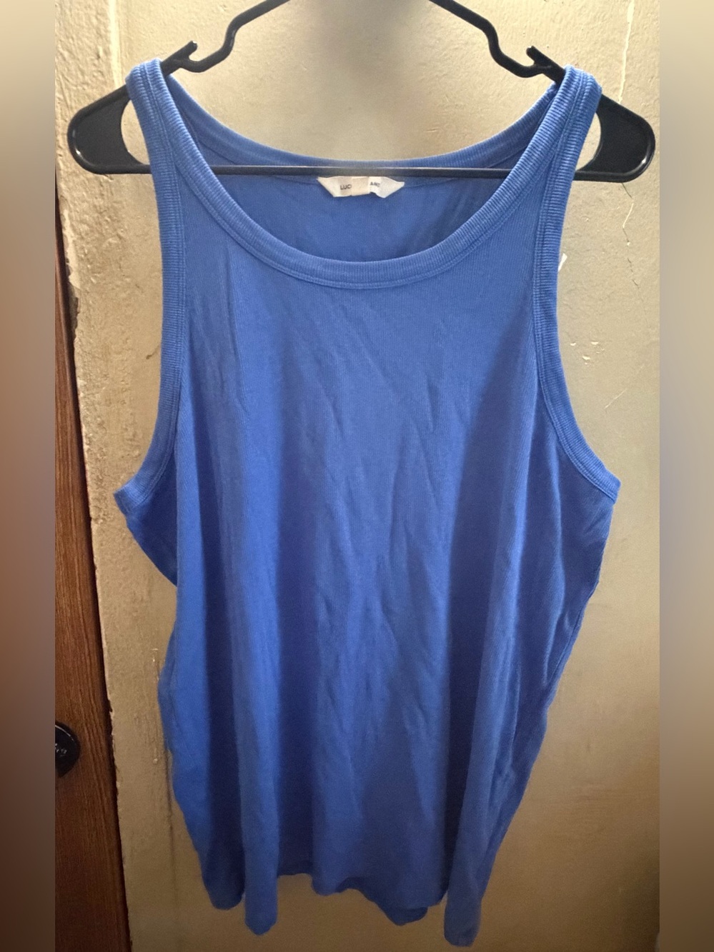 Lucky Brand Royal Blue Scoop Neck Tank